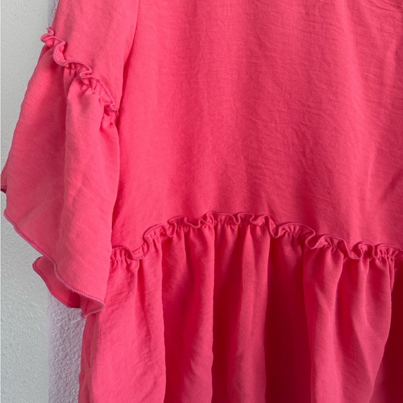 Altar'd State Pink Peplum Top - Picture 4 of 8